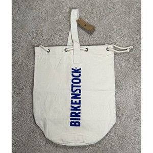 Quadra Canvas Duffle Bag BirkenstockTote Backpack Natural Rope Drawcord Closure